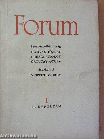 Forum 1947. január