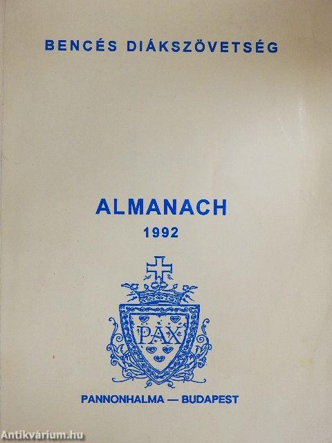 Bencés Diákszövetség Almanach 1992