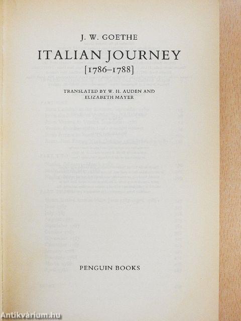 Italian Journey