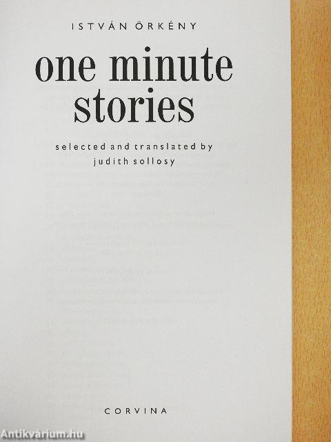 One Minute Stories