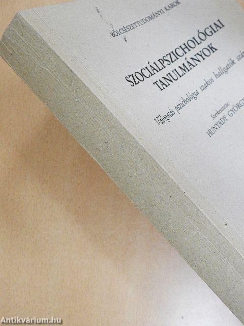 Szociálpszichológiai tanulmányok