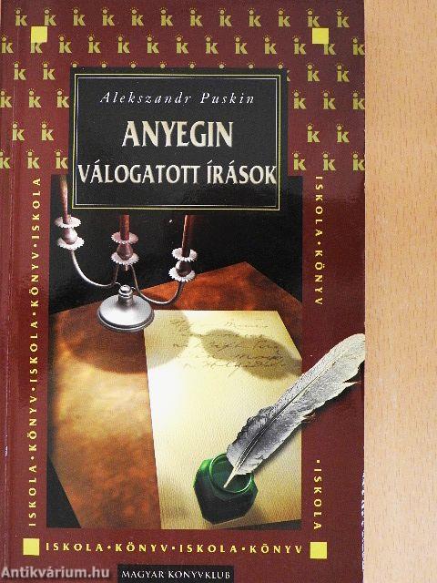 Anyegin/Válogatott írások