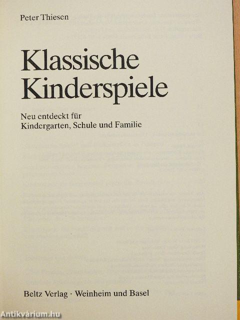 Klassische Kinderspiele