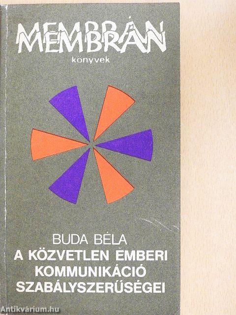 A közvetlen emberi kommunikáció szabályszerűségei