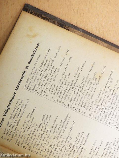 Tolnai Világlexikona V. (töredék)