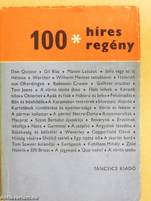 100 híres regény I.