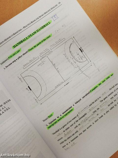 Practice book for Sport-Specific English