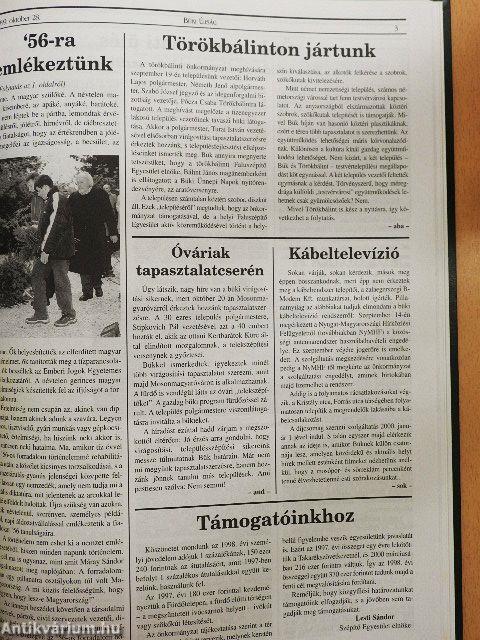 Büki Újság 1999. (nem teljes évfolyam)