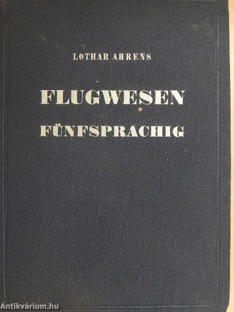 Taschenwörterbuch Flugwesen Fünfsprachig