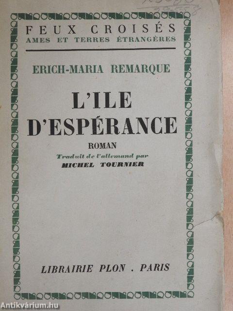 L'ile d'espérance