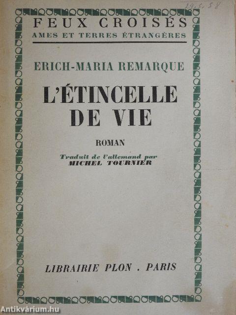 L'étincelle de vie