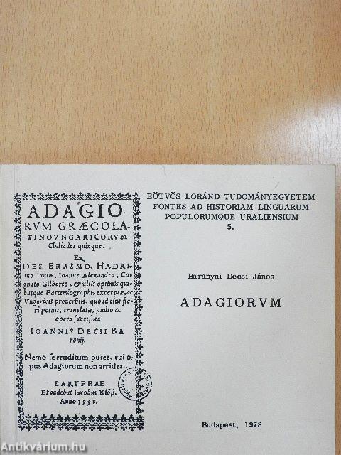 Adagiorum