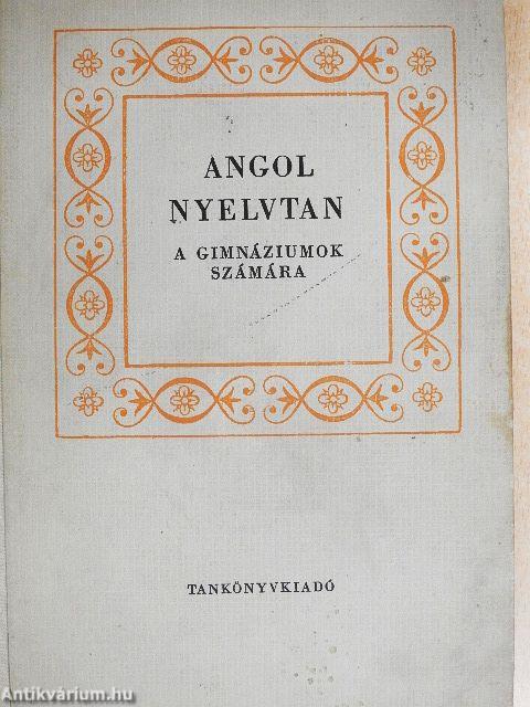 Angol nyelvtan