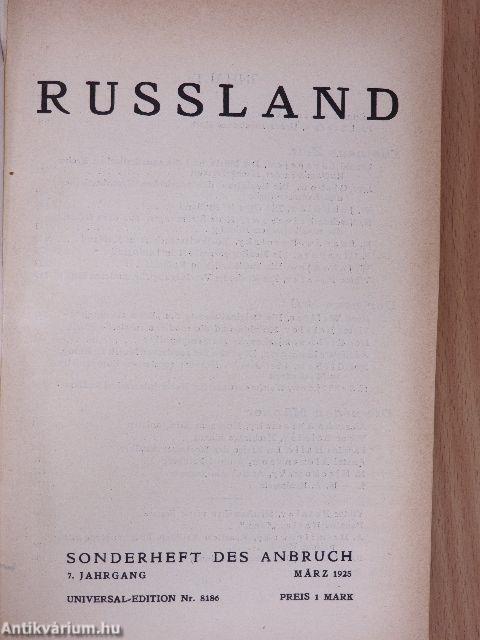 Russland/Musik am Rhein/Italien/Tanz in dieser Zeit/Oper