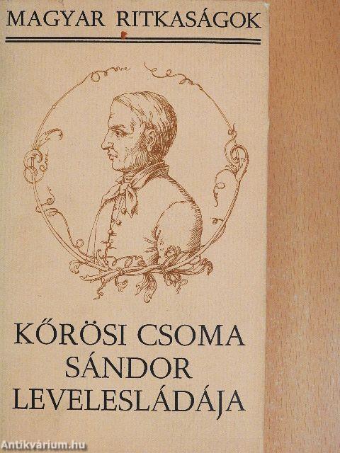 Kőrösi Csoma Sándor levelesládája