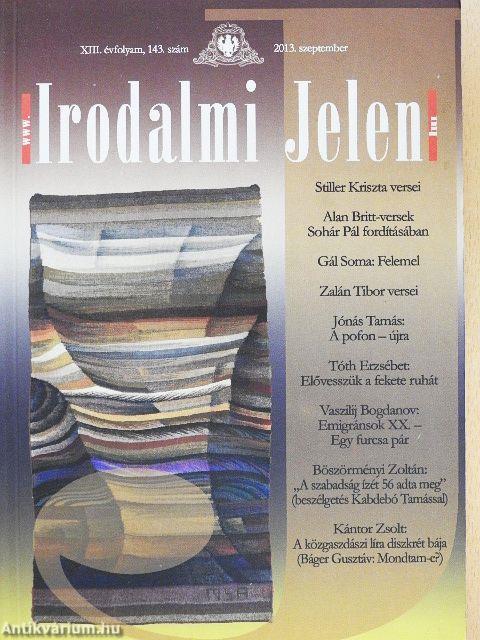 Irodalmi Jelen 2013. szeptember