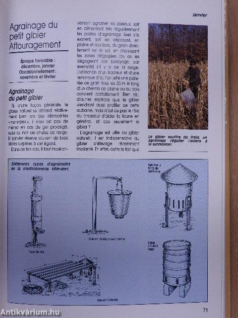 L'agenda du chasseur