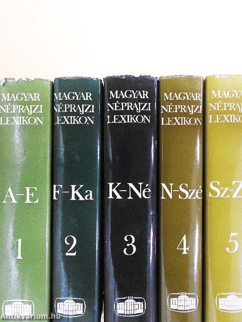 Magyar néprajzi lexikon 1-5.