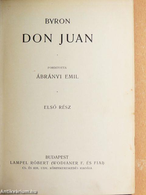 Don Juan I-II.