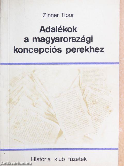 Adalékok a magyarországi koncepciós perekhez