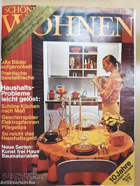 Schöner Wohnen Januar-Dezember 1970. I-II.