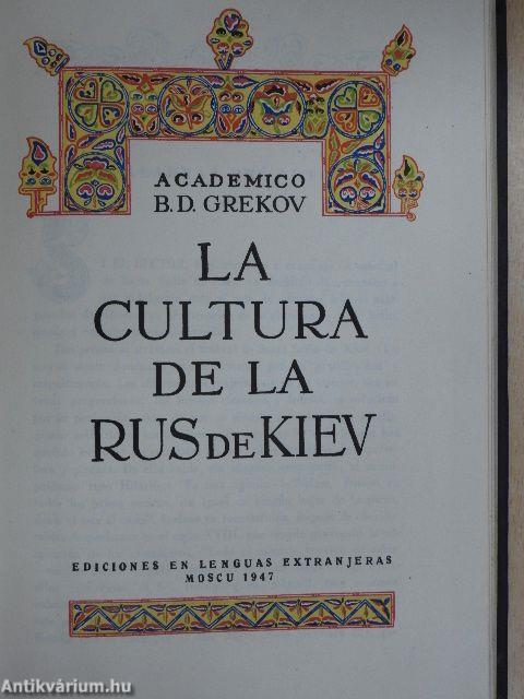 La cultura de la rus de Kiev