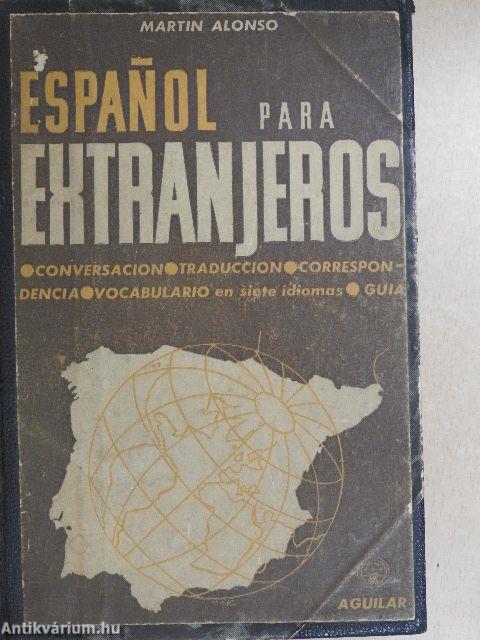 Espanol para extranjeros