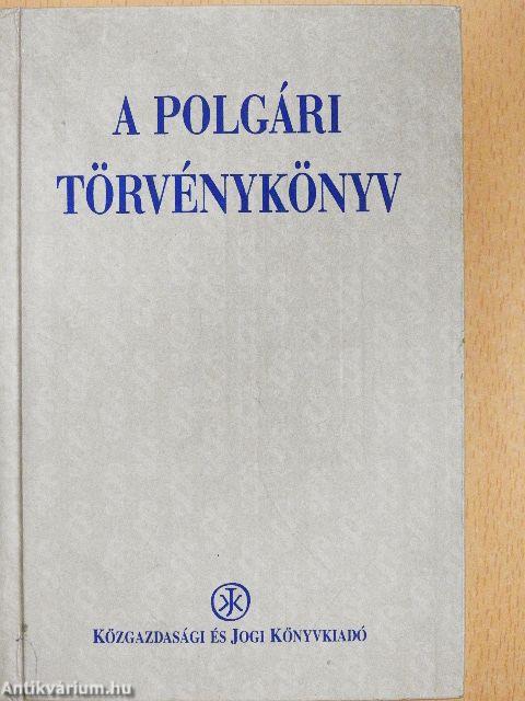 A polgári törvénykönyv