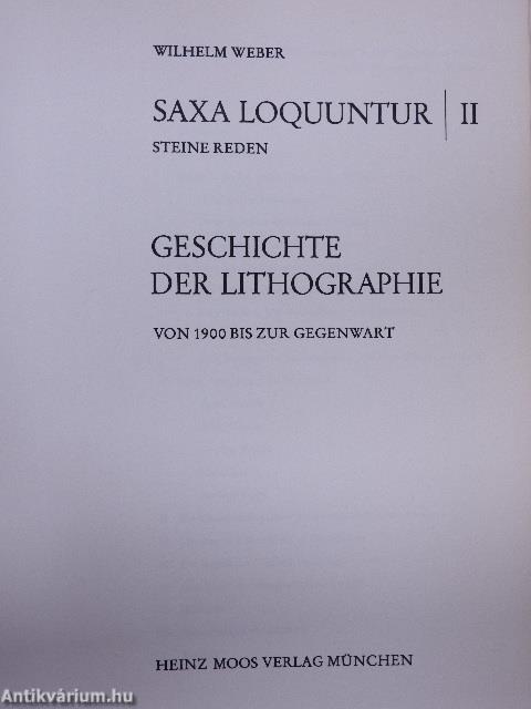 Geschichte der Lithographie