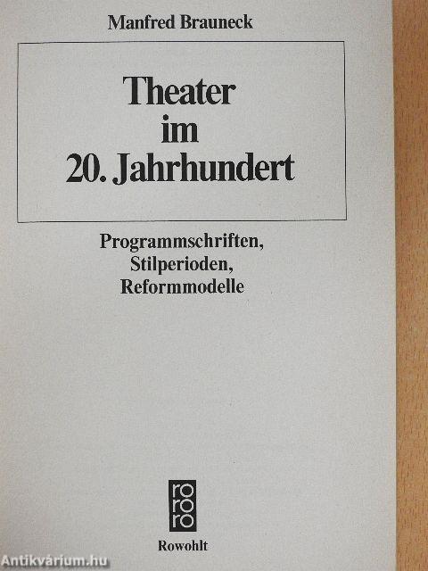 Theater im 20. Jahrhundert