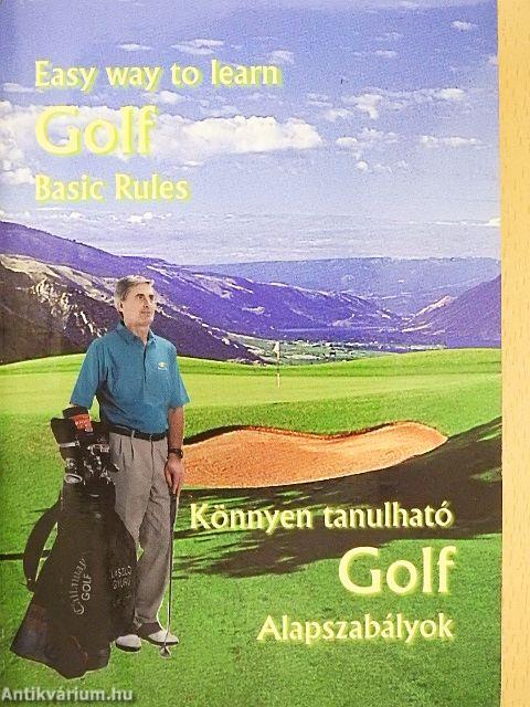 Könnyen tanulható Golf Alapszabályok