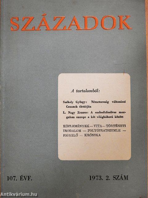 Századok 1973/2.