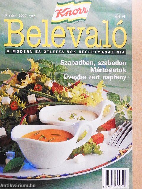 Knorr Belevaló receptmagazin 2000. nyár