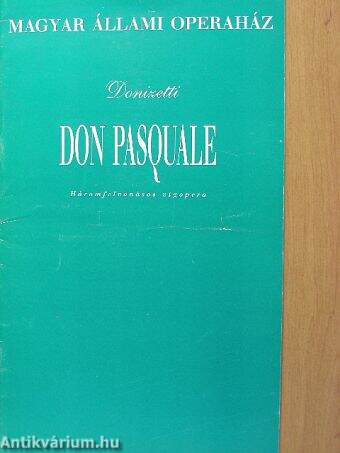 Donizetti: Don Pasquale