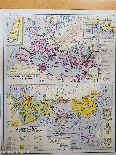 Középiskolai történelmi atlasz
