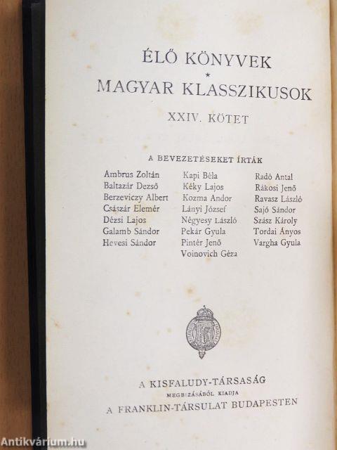 Arany János munkái IV.