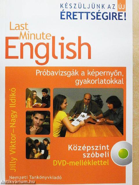 Last Minute English - DVD-vel