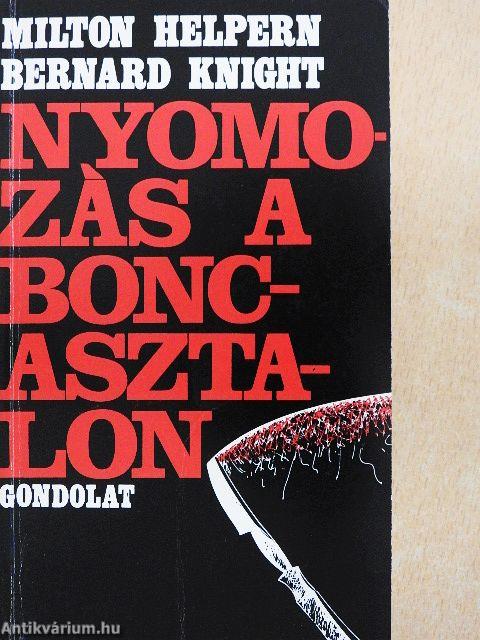 Nyomozás a boncasztalon