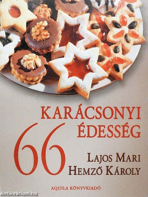 66 karácsonyi édesség