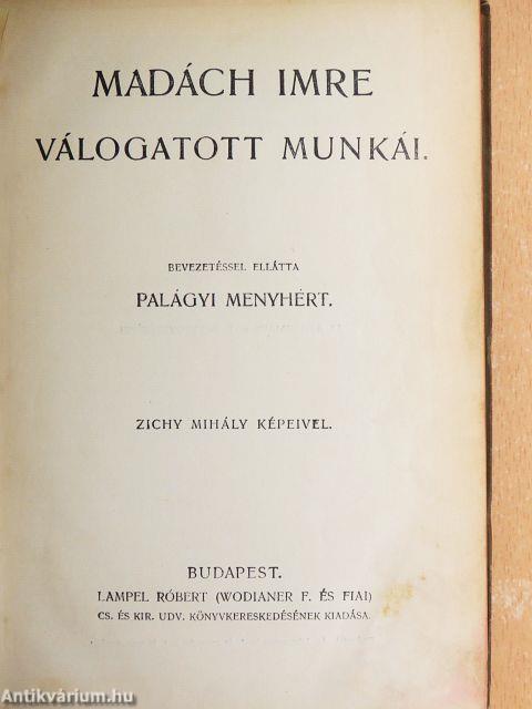 Madách Imre válogatott munkái