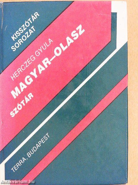 Magyar-olasz szótár