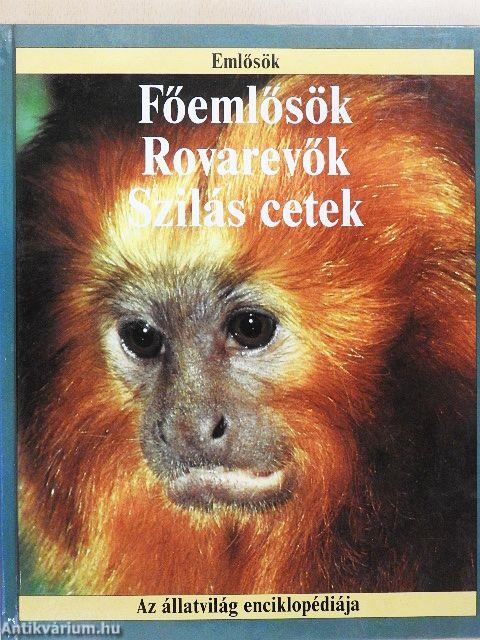 Főemlősök, rovarevők, szilás cetek