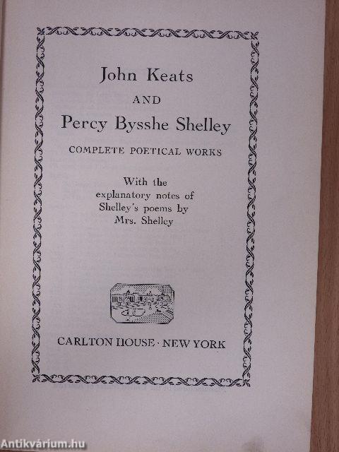 John Keats and Percy Bysshe Shelley