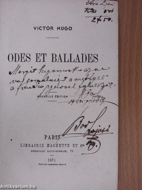 Odes et ballades 