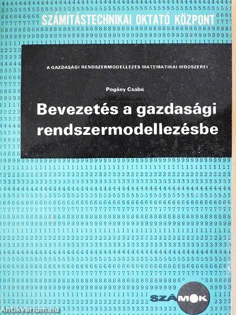 Bevezetés a gazdasági rendszermodellezésbe