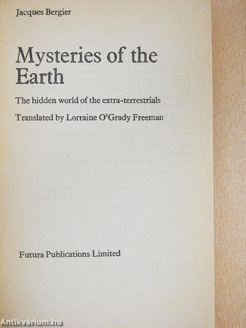 Mysteries of the Earth