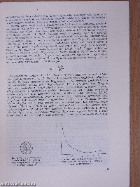 A vetítés és felvétel technikája