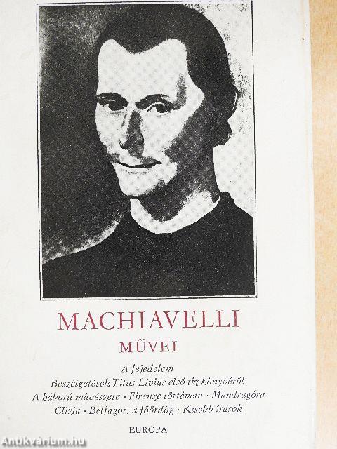 Niccoló Machiavelli művei II.