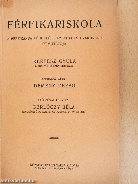 Férfikariskola