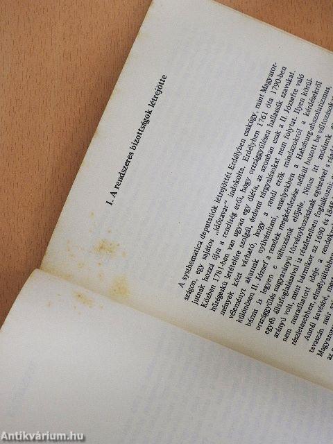 Az 1790-es évek erdélyi rendi reformmozgalmának történetéhez